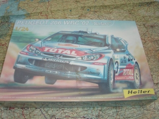 Heller 80737 Peugeot 206 WRC 2002 